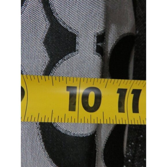 COACH 2013 Daisy Mia Signature C canvas & leather Black & Gray Metallic Satchel - Picture 11 of 12